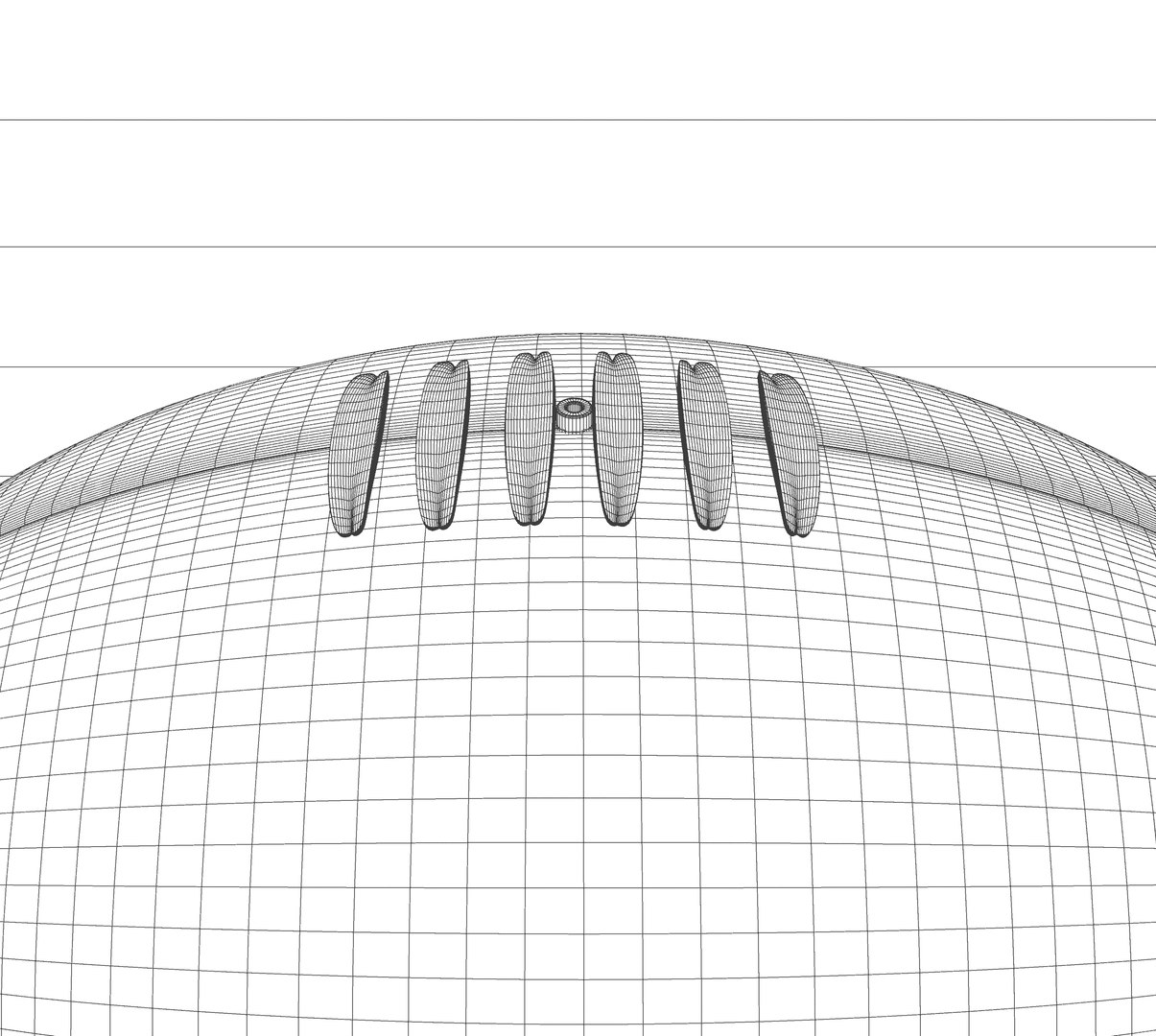 Retro Leather Rugby Ball 3D - TurboSquid 2025028