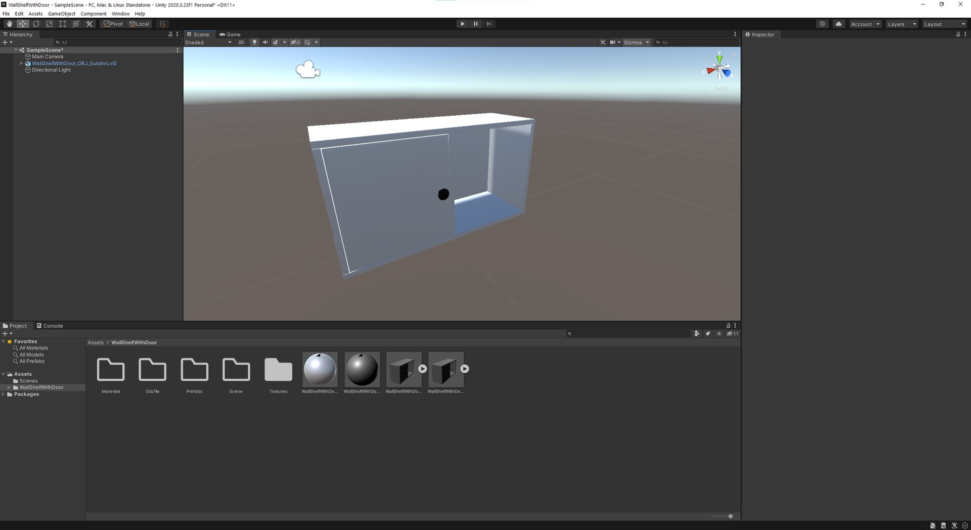 Wall Shelf with Door 3D model https://p.turbosquid.com/ts-thumb/u8/QGodpa/hq/wallshelfwithdoor_imagescreenshot_unity/jpg/1648489199/1920x1080/fit_q87/9504bf6d2f2463cd404bdc8674a908a664b90eb4/wallshelfwithdoor_imagescreenshot_unity.jpg