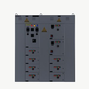Electric Fuse Box 3D model