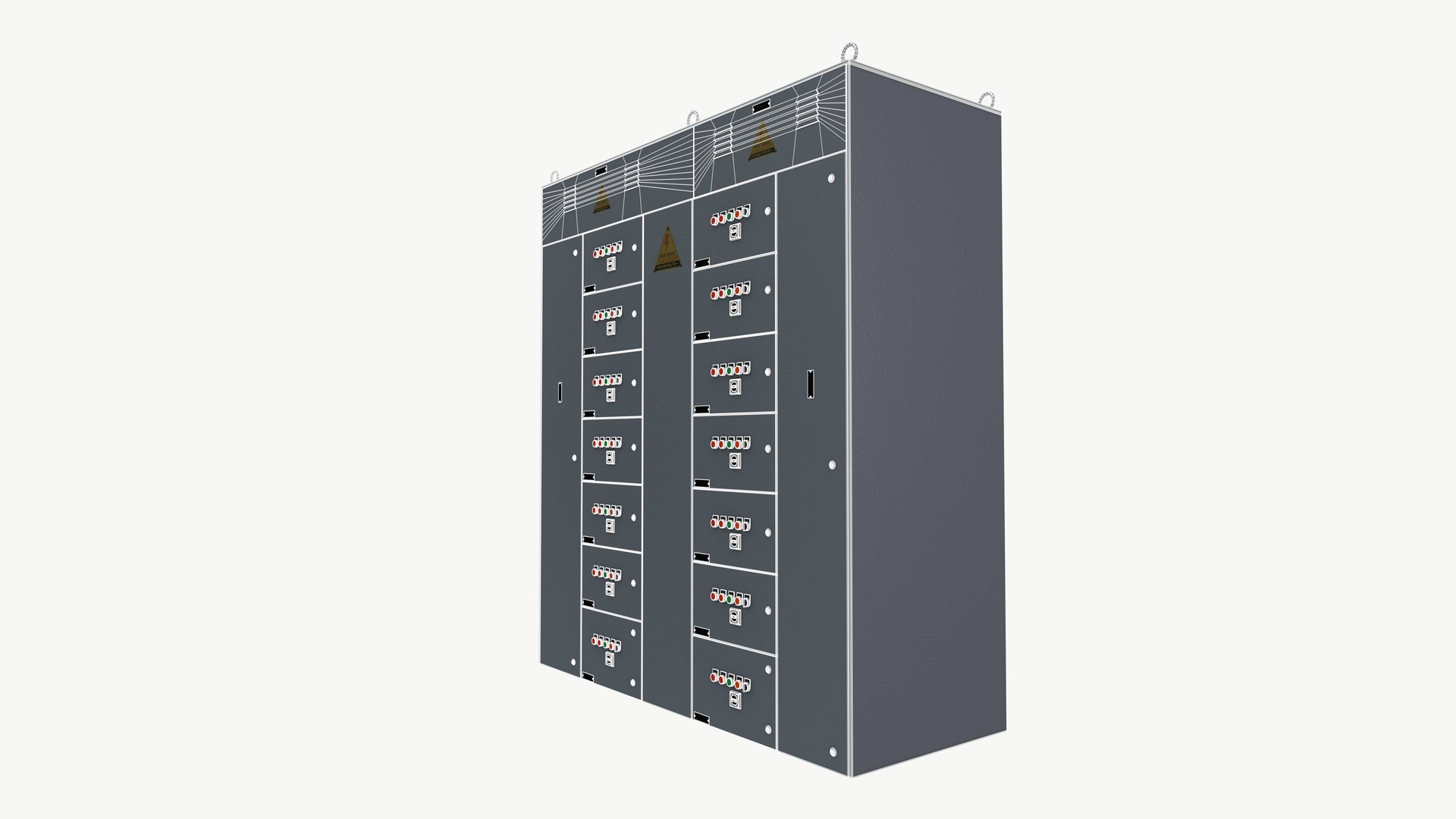 Electric Fuse Box 3D Model - TurboSquid 2267015