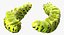 papilio machaon caterpillar rigged 3d max