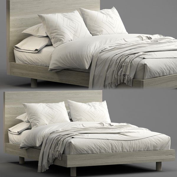 3D cayman platform bed model - TurboSquid 1602939