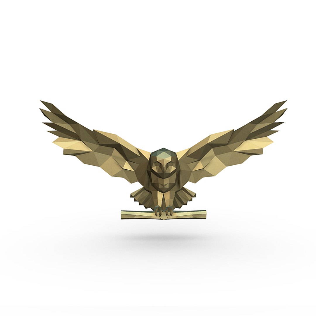 Snowy owl 3D model - TurboSquid 1846792