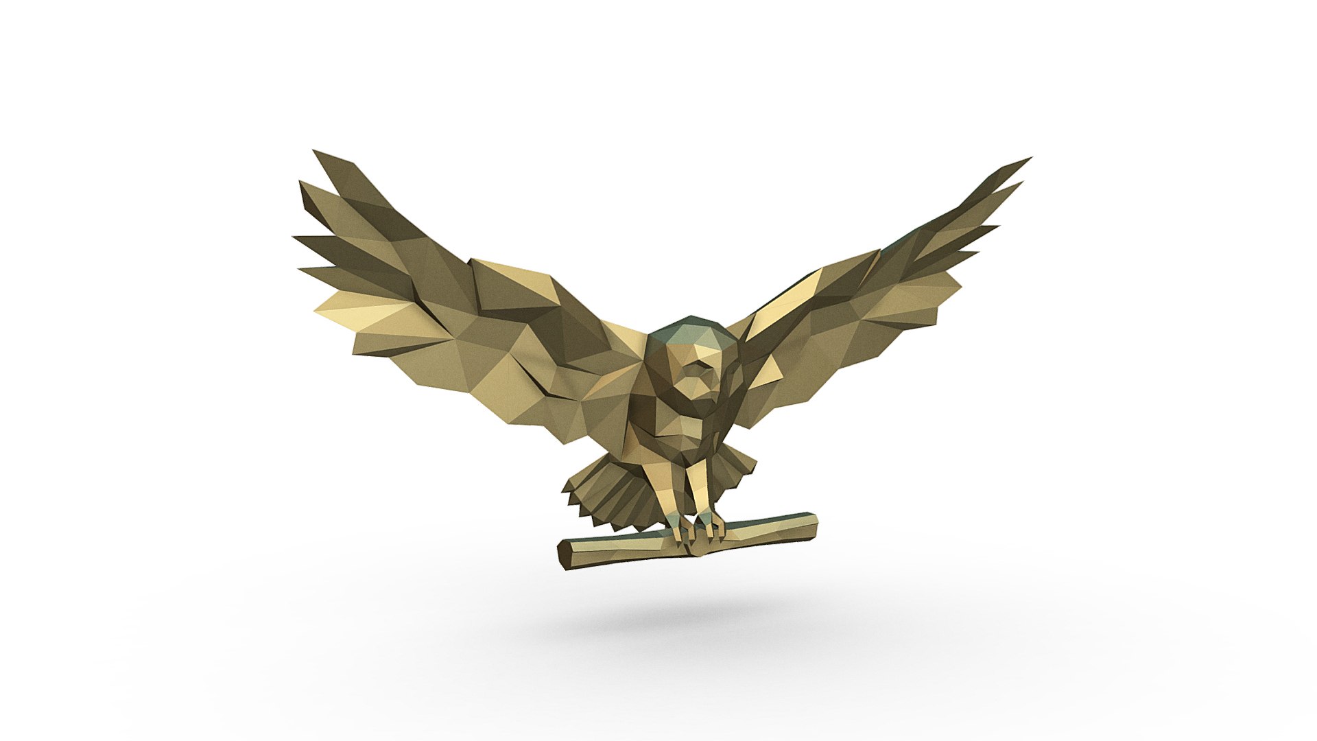 Snowy owl 3D model - TurboSquid 1846792