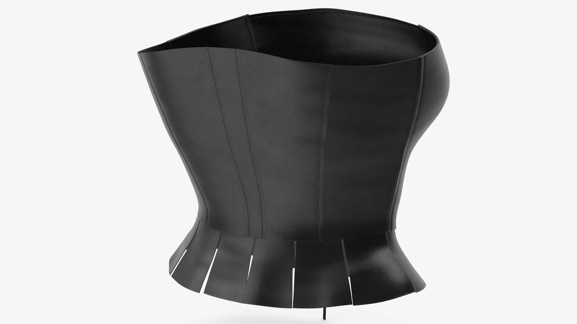 3D Model Corset Leather - TurboSquid 2118675