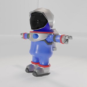 3D model astronaut toy