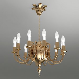 3d chandelier