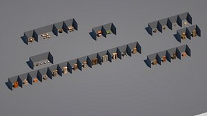 antique furniture archive 3D model