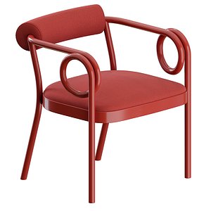 3D Loop Chair by Gebruder Thonet Vienna