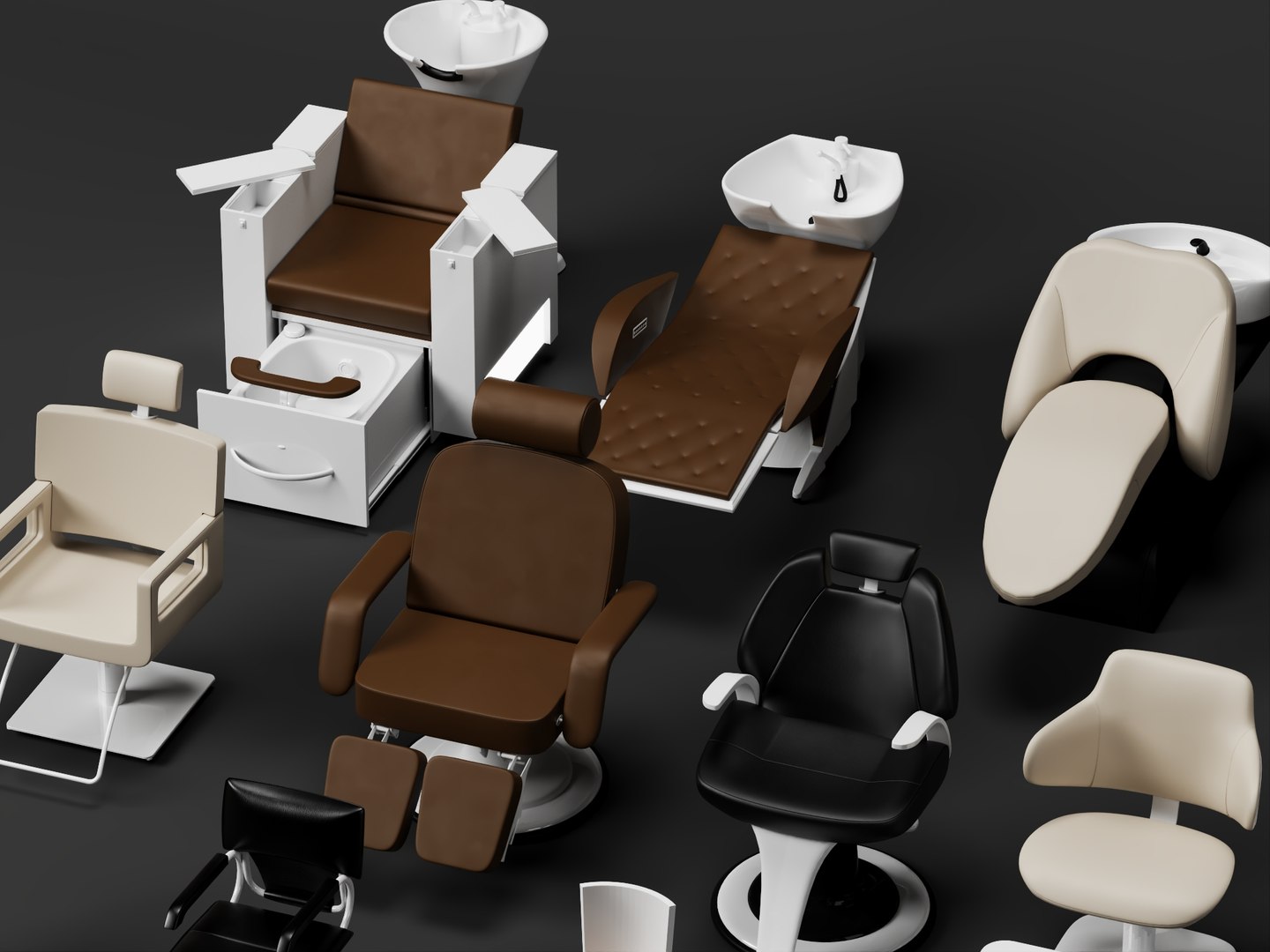 Salon Barber Furniture 3D Model Beauty Hair Chair Pack 3D model https://p.turbosquid.com/ts-thumb/u8/ghj35T/Ou/14/jpg/1781657678/1920x1080/fit_q87/326297086b0864488124b3d523765f7e66b7c6ee/14.jpg