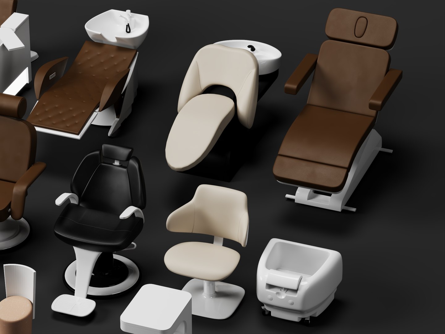 Salon Barber Furniture 3D Model Beauty Hair Chair Pack 3D model https://p.turbosquid.com/ts-thumb/u8/ghj35T/tc/15/jpg/1781657686/1920x1080/fit_q87/9dec28a6588422cdcac422052984ec315c7bda66/15.jpg