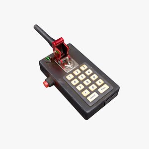 Electronic detonator 2 3D model