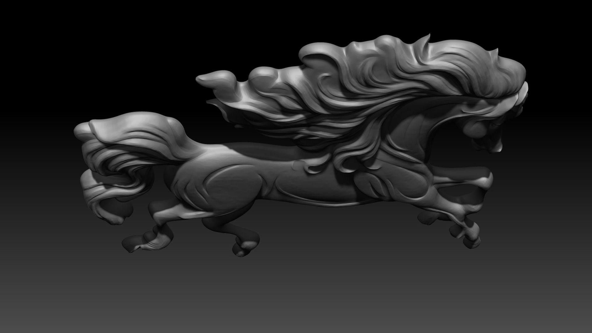 3D Horse Bas Relief 240510 17 3D Print Model - TurboSquid 2293749