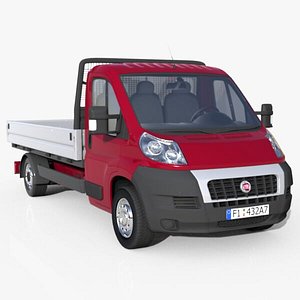 3d fiat ducato semi truck model