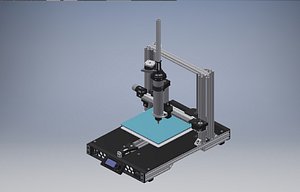 3D 3D Printer Assembly  3d Model