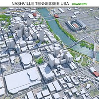 Nashville Downtown Tennessee USA