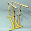 3d parallel bars model