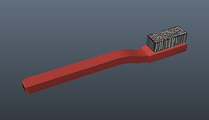 Tooth BrushLow Poly