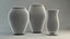 Contemporary Black White Vases