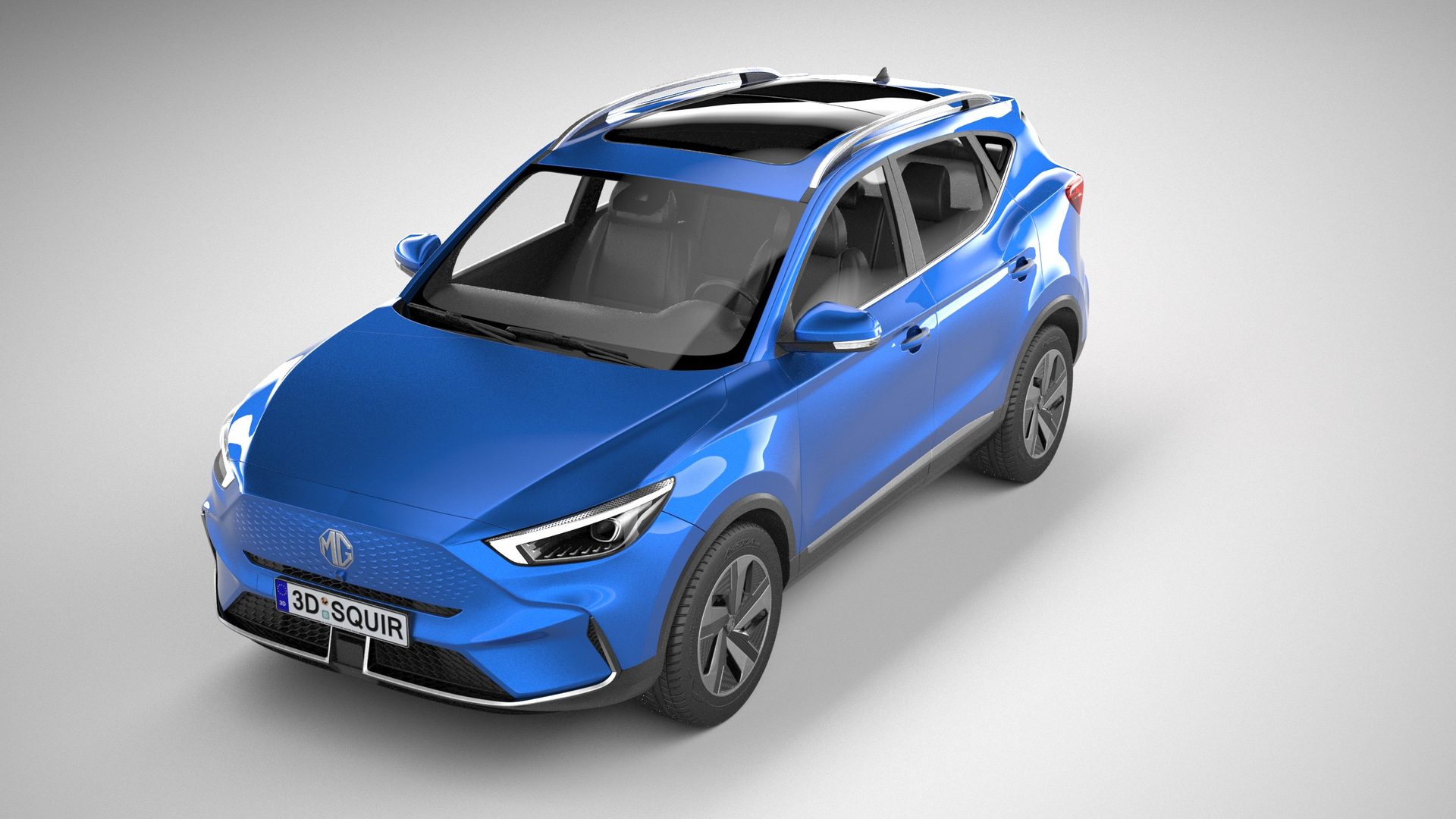 3D MG ZS EV 2022 - TurboSquid 1950137