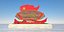 Red Party building always follow the Party patriotic education Mei Chen sculpture Party building cul