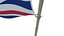 3D Pole Flag UK model