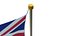 3D Pole Flag UK model