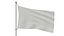 3D Pole Flag UK model