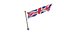 3D Pole Flag UK model