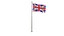 3D Pole Flag UK model