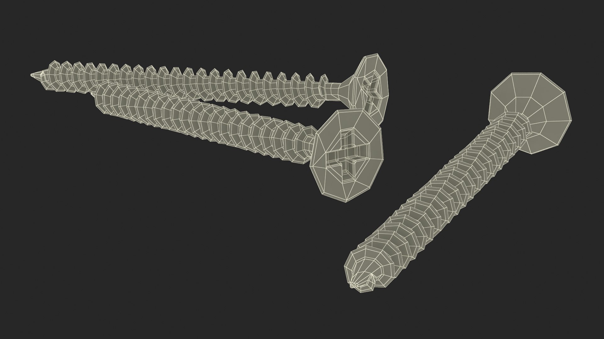 3D Drywall Nails - TurboSquid 2059821