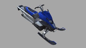 3D model Quad-Snowmobile-Bike-003