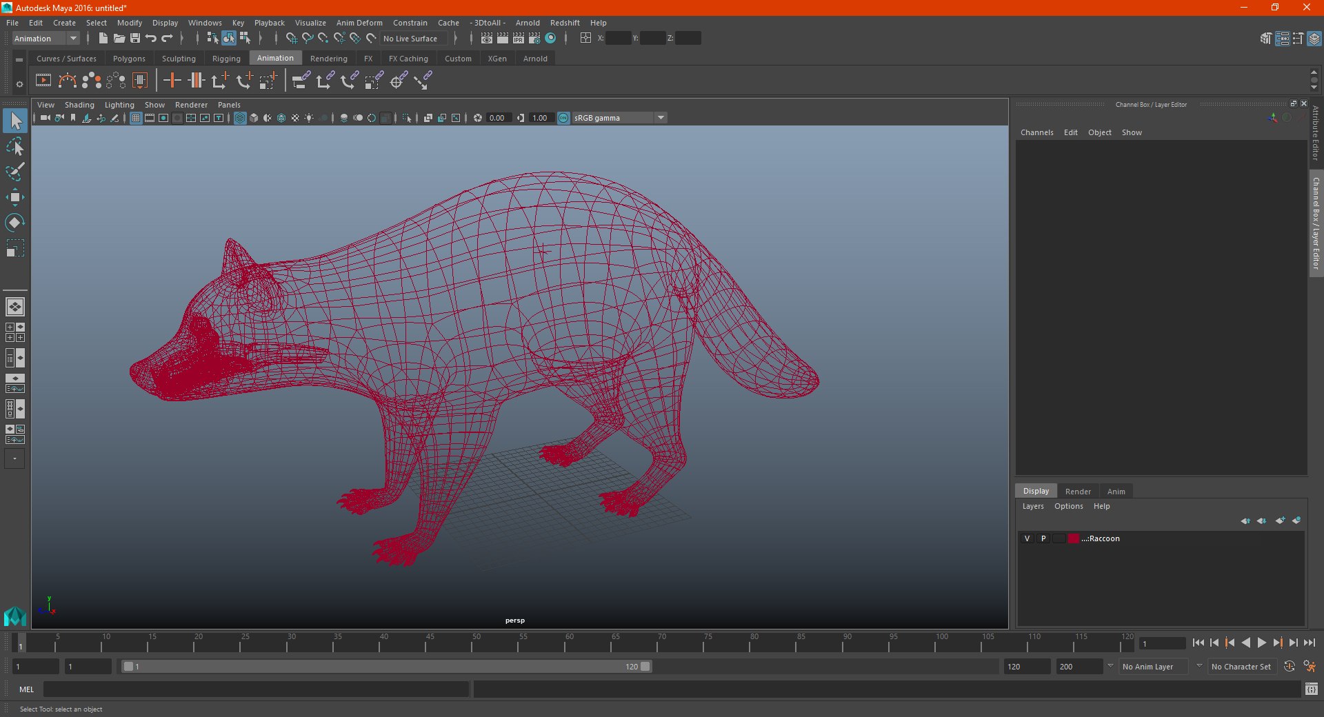 3D model Raccoon - TurboSquid 1872808