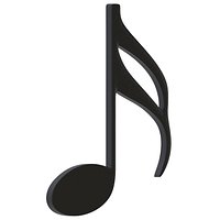 Sixteenth Note Musical Sign 01