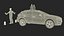 Subaru Follow Me Car con equipo de tierra