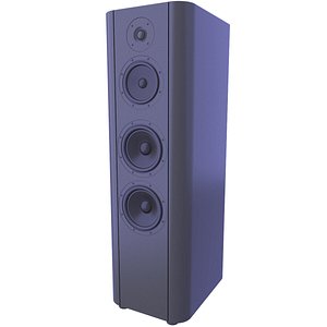3D model Audiophile Floorstanding Speaker 156