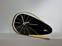 1960s PRIM Brusel style Vintage table clock