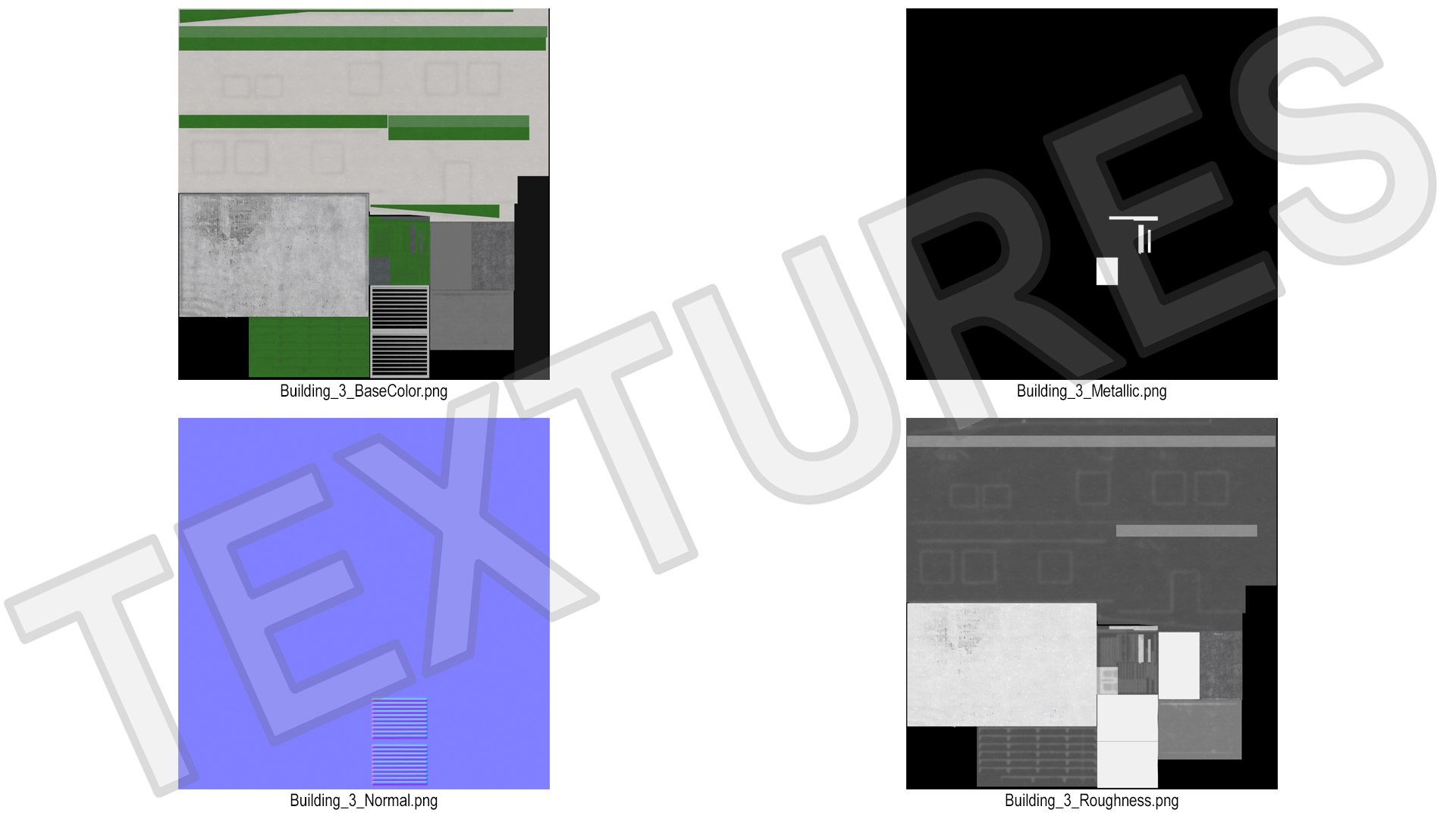 3D Single Standing Small Industrial Building Green Model - TurboSquid ...