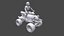 쿼드 바이크 lowpoly 3d 모델