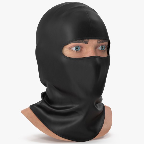 Head in a Balaclava 2 3D model