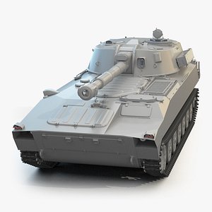 3D soviet 2s1 gvozdika