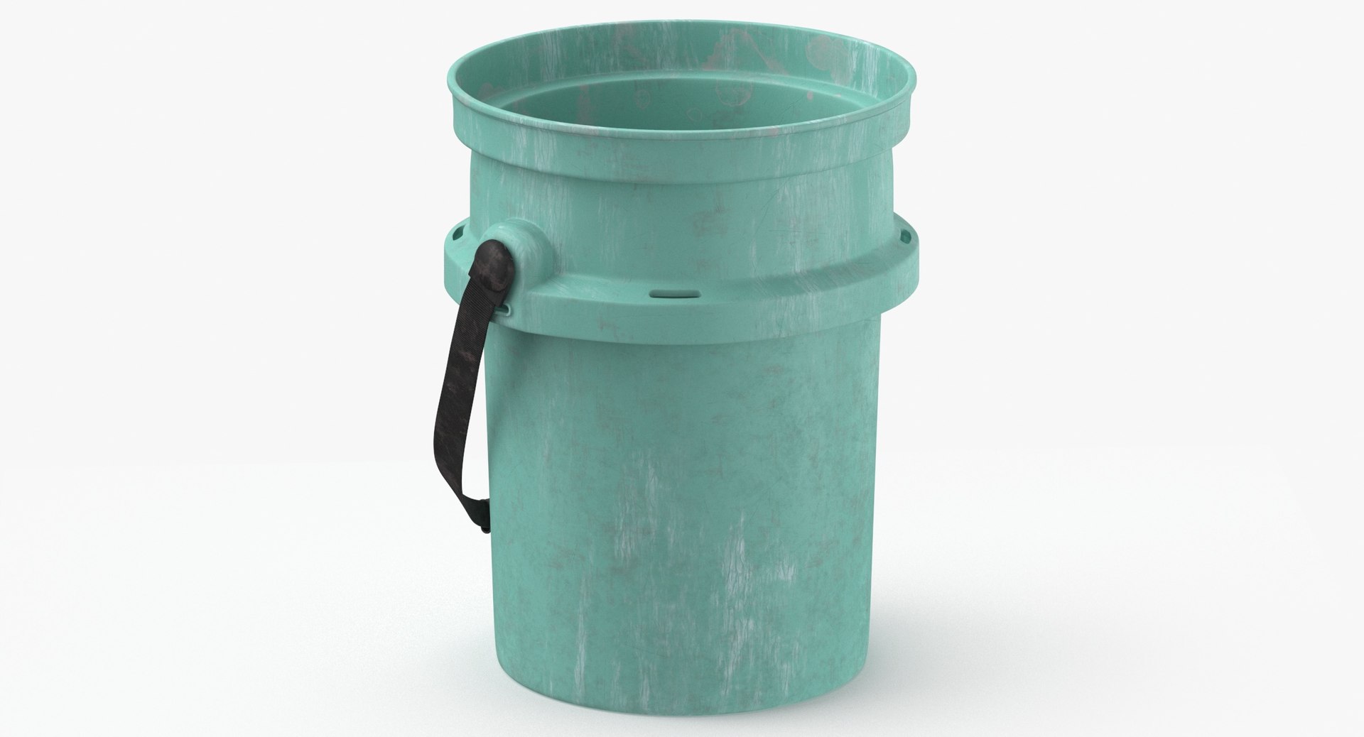 Bucket Type 01 Clean and Dirty Color Variations 3D model - TurboSquid ...