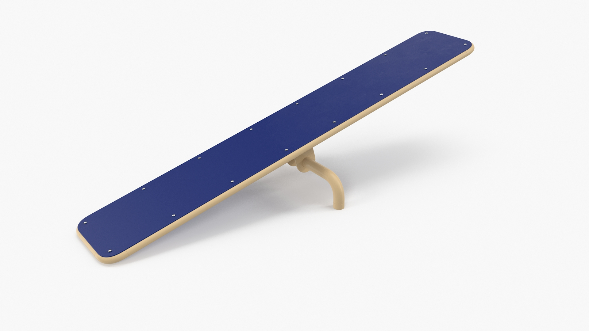 Teeter Totter For Dog Park Blue 3D Model TurboSquid 2051788