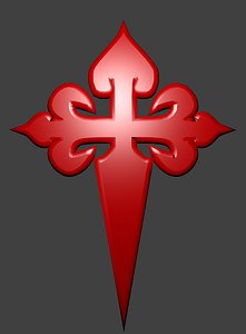 cross santiago 3D model