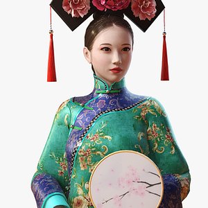 princess Qing Dynasty Chinese girl