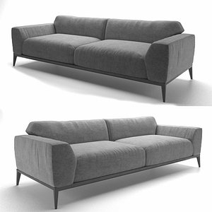 loft desing alfred sofa 3D model