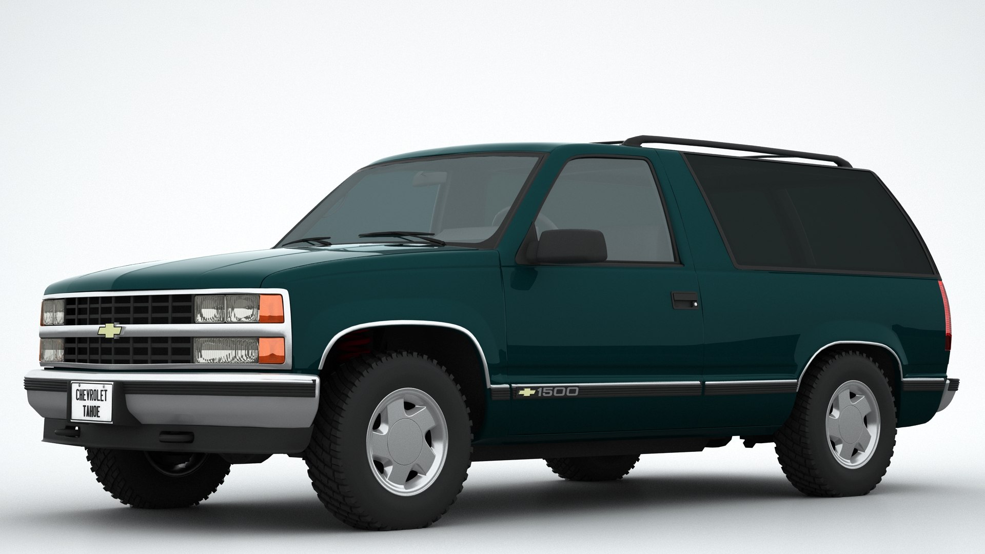 Chevrolet Tahoe 1992 Model - TurboSquid 2195701