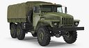 URAL 4320 Truck Off Road 6x6 Vehicle