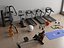 Umfassende Heimfitnessgeräte-Kollektion – 3D-Modell