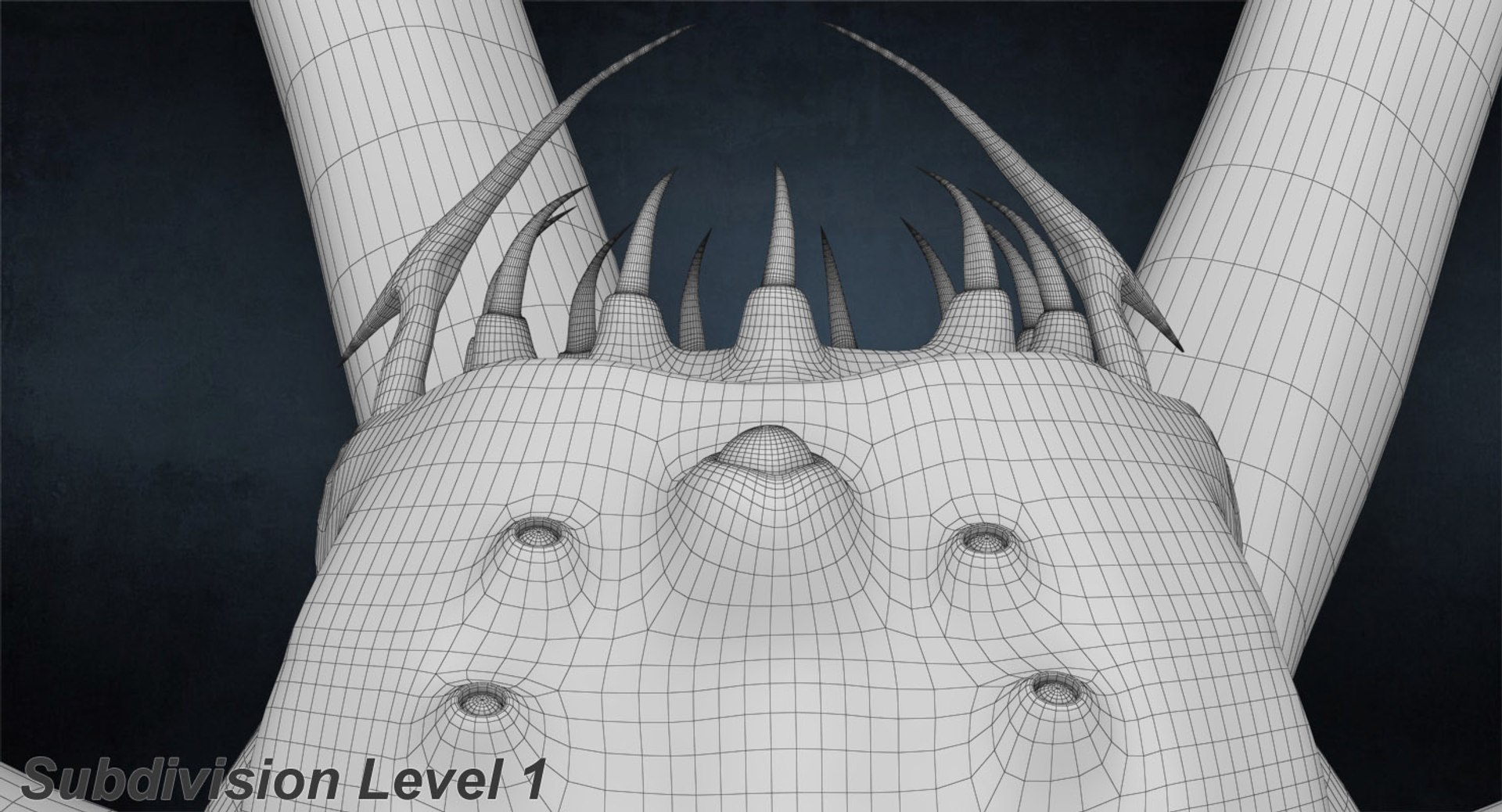 3D monster bhoka https://p.turbosquid.com/ts-thumb/uA/5ulwDY/WQD79Vsd/wireframe5level1/jpg/1546371410/1920x1080/fit_q87/b637acf73dfc1c6bbb8e30e20fd1263d7555f253/wireframe5level1.jpg
